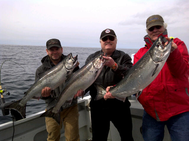 Sitka King (Chinook) Salmon Fishing